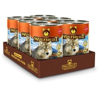Wolfsblut - Alaska Salmon - 6 x 395 g - Lachs - Nassfutter - Hundefutter - Getreidefrei