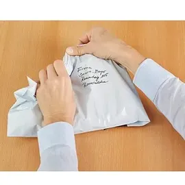 docuCARE® Folienversandtaschen classic light DIN C4 ohne Fenster weiß 100 St.