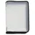 FolderSys Reißverschlussbeutel A4 transparent/schwarz 0,5 mm, 1 St.