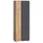Held Varese Hochschrank 65 x 180 cm Grau/Eiche Holz