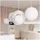 Sollux UGO 1-flg. 20 cm gold/Glas