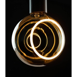 Segula LED-Floating-Globe G150 E27 6W smokey 90°