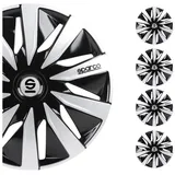 Sparco SPC1691BKSV Radblenden silber, 16Zoll