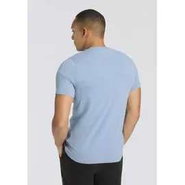 Puma ESS CAMO TEE blau XL