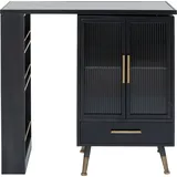 Kare DESIGN Bartisch La Gomera 85373 Metall Grau