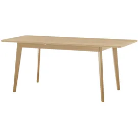 furn.design Esstisch "Isgard" in Scandi Eiche Küchentisch skandinavisch ausziehbar 140 180 cm - Braun
