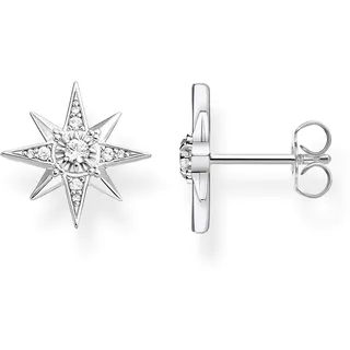 Thomas Sabo Ohrstecker Stern silber, 925 Sterling Silber H2081-051-14
