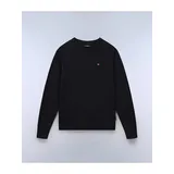 Napapijri Rundhalspullover Decatur 5 Rot/Schwarz/Weiß XXL