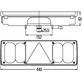 Hella Heckleuchte 2VP 340 450-021