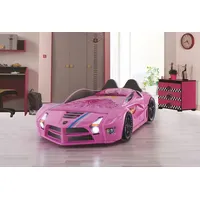 Autobett Luxury Full in Pink - Rosa