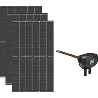 Photovoltaik Heizstab Set 1290 Wp mit Trina Vertex S+ Solarmodulen und Fothermo ...