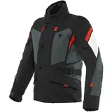 Dainese Carve Master 3, Gore-Tex Motorrad Textiljacke (Black/Grey/Red,58)