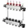 OVENTROP Multidis SF Edelstahl-Verteiler 1 für 8 Heizkreise, 0-5 l/min