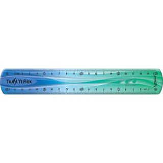 Maped Lineal Twist ́n Flex Decor 20 cm, bunt