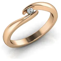 Verlobungsring VR03 585er RosÈgold - 8350