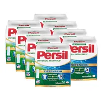 Persil Universal Megaperls 128 WL (8 x 16 Waschladungen), Vollwaschmittel mit Tiefenrein Technologie, Waschmittel für reine Wäsche & hygienische Frische für die Maschine, 20 °C bis 95 °C