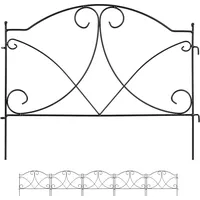 Relaxdays 10041699 Gartenzaun