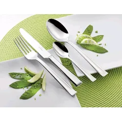 Esmeyer 6 x Dessertmesser VICTOR, Chrom-Stahl,