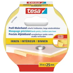 tesa® Profi-Malerband Innen | In verschiedenen Größen | Extra Dünn