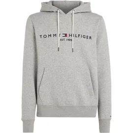 Tommy Hilfiger Core Logo Kapuzenpullover Cloud Heather S