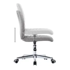 vidaXL Esszimmerstühle 6 Stk. Hellgrau Stoff