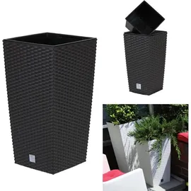 Prosperplast Rato Square 26,5 x 26,5 x 50 cm braun