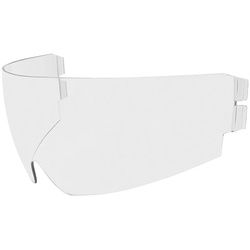 Astone Minijet Retro Sonnenvisier, transparent für Männer
