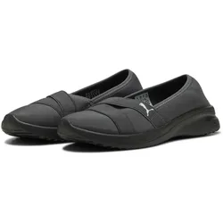 Sneaker PUMA "ADELINA 2", Gr. 41, shadow gray, puma silber, puma schwarz, Textil, sportlich, Schuhe