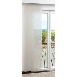 Schiebegardine von Lysel - Textur transparent in den Maßen 245 cm x 60 cm