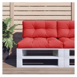 vidaXL Palettenkissen 70 x 40 x 12 cm rot 1 St.