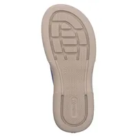 Rieker Bequeme Pantoletten für Damen, blau, 40 EU