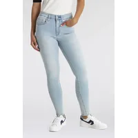 Levi's 721TM High Rise Skinny Jeans Light Indigo Worn