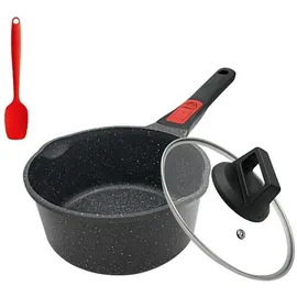 Bobikuke Topf-Set 4-tlg. Stielkasserolle + Kochtopf + Milchtopf + Schmorpfanne