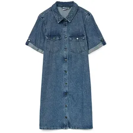 Vero Moda Jeanskleid Kurzes Kleid Blau M