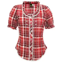 OS Trachten Trachtenbluse 451001-3969 (1-tlg) rot 42