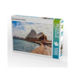 CALVENDO Puzzle CALVENDO Puzzle Blick auf die Oper von Sydney 1000, 1000 Puzzleteile
