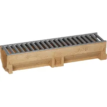 ACO Entwässerungsrinne Standardline Polymerbeton 0,5 m Blau