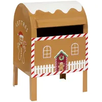 Atmosphera Créateur d'intérieur Metallbriefkasten für den Weihnachtsmann, 34 cm