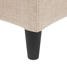 Beliani Bettrahmenbezug 160 x 200 cm beige