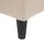 Beliani Bettrahmenbezug 160 x 200 cm beige