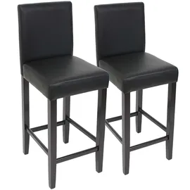 MCW Barhocker Cesena 2er-Set 2er Set Schwarz