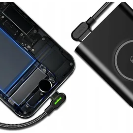 Wisam® Mcdodo USB to Lightning cable, CA-4673, angled, 1,8m schwarz | Gr.: onesize