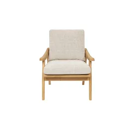 Soho Relaxsessel Podium Flachgewebe 68 x 78 x 81 cm Beige