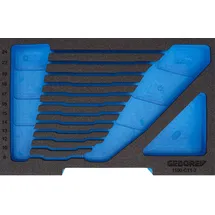Gedore EI-1100 CT1-7 Schaumstoffmodul 1/2 L-BOXX 136 leer