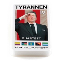 Tyrannen 4 Es geht weiter Noch ein paar üble Diktatoren Welt Quartett Spielkarte