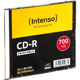 Intenso CD-R 700MB 52x bedruckbar 10er Jewelcase