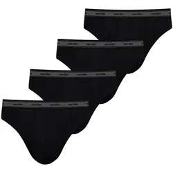 NUR DER Herren Slip GOTS Organic Cotton 4er Pack