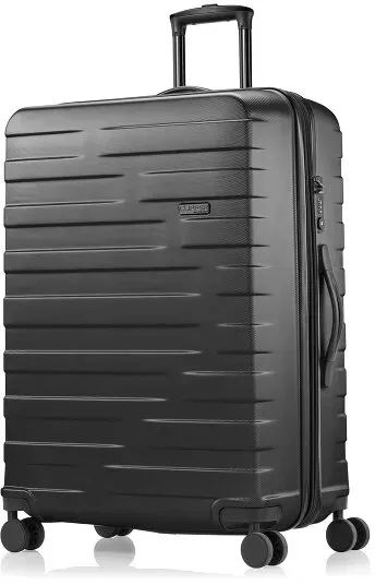 Pack Easy Clipper by Pack Easy Kosmo 4 Rollen Trolley 75 cm mit Dehnfalte schwarz