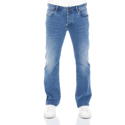 LTB Herren Jeans Hose Roden Bootcut Bootcut Cletus Wash Tiefer Bund Knopfleiste L 32