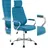 Stoff blau